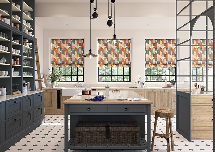 Varadero Velvet, Russet - Twist&Fit Roman Blind - Image 8